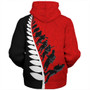 New Zealand Sherpa Hoodie Tino Rangatiratanga Anzac Day Lets We Forget