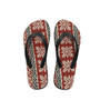 Hawaii Flip Flop Tribal Tropical Art Pattern