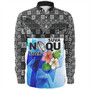 Fiji Long Sleeve Shirt Suva Noqu Suva Hibiscus Flowers Fijian Patterns