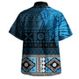 Fiji Combo Dress And Shirt Bula Special Fabric Leaves