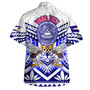 American Samoa Hawaiian Shirt Custom American Samoa Seal And Eagle Polynesian Tattoo