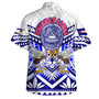 American Samoa Hawaiian Shirt Custom American Samoa Seal And Eagle Polynesian Tattoo