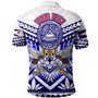 American Samoa Polo Shirt Custom American Samoa Seal And Eagle Polynesian Tattoo