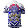 American Samoa Polo Shirt Custom American Samoa Seal And Eagle Polynesian Tattoo