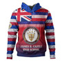 Hawaii James B. Castle High School Hoodie Flag Color With Traditional Patterns