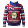 Hawaii James Campbell High School Hoodie Flag Color With Traditional Patterns