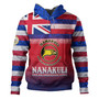 Hawaii Nanakuli High and Intermediate School Hoodie Flag Color With Traditional Patterns