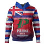 Hawaii Pāhoa High & Intermediate High School Hoodie Flag Color With Traditional Patterns