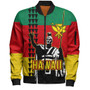 Hawaii Bomber Jacket Custom Kanaka King Flag