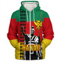 Hawaii Sherpa Hoodie Custom Kanaka King Flag