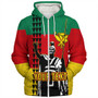 Hawaii Sherpa Hoodie Custom Kanaka King Flag