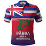 Hawaii Pāhoa High & Intermediate High School Polo Shirt Flag Color With Traditional Patterns