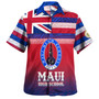 Hawaii Maui High School Hawaii Shirt Flag Color With Traditional Patterns
