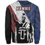 Hawaii Sweatshirt Kanaka Maoli Cover Kakau Polynesian