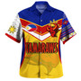 Philippines Filipinos Hawaiian Shirt Tamaraws Mascot With Flag