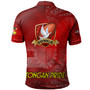 Tonga Custom Personalised Polo Shirt Tongan Flag Rugby Pride Style