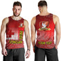 Tonga Custom Personalised Tank Top Tongan Flag Rugby Pride Style