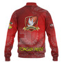 Tonga Custom Personalised Baseball Jacket Tongan Flag Rugby Pride Style