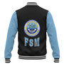 Federated States Of Micronesia Baseball Jacket Letters Style