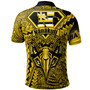 Hawaii Polo Shirt Custom Nanakuli High and Intermediate School Home of the Golden Hawks Polynesian Style