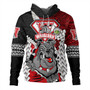 Hawaii Hoodie Custom Waialua High & Intermediate School Bulldogs Pride Polynesian Style