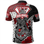 Hawaii Polo Shirt Custom Waialua High & Intermediate School Bulldogs Pride Polynesian Style