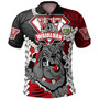 Hawaii Polo Shirt Custom Waialua High & Intermediate School Bulldogs Pride Polynesian Style