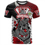 Hawaii T-Shirt Custom Waialua High & Intermediate School Bulldogs Pride Polynesian Style