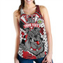 Hawaii Women Tank Custom Waialua High & Intermediate School Bulldogs Pride Polynesian Style