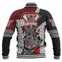 Hawaii Baseball Jacket Custom Waialua High & Intermediate School Bulldogs Pride Polynesian Style