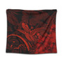 Hawaii Tapestry Turtle Polynesian With Hibiscus Flower