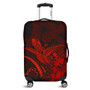 Hawaii Luggage Cover Turtle Polynesian With Hibiscus Flower