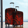 Hawaii Luggage Cover Turtle Polynesian With Hibiscus Flower
