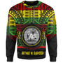 Hawaii Sweatshirt  Admiral Arthur W. Radford Reggae Color Polynesian