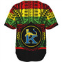 Hawaii Baseball Shirt Henry J. Kaiser High School Reggae Color Polynesian