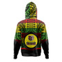 Hawaii Hoodie Henry Perrine Baldwin High School Reggae Color Polynesian