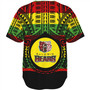 Hawaii Baseball Shirt Henry Perrine Baldwin High School Reggae Color Polynesian