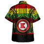 Hawaii Hawaiian Shirt Kahuku High & Intermediate School Reggae Color Polynesian