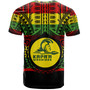 Hawaii T-Shirt Kapaa High School Reggae Color Polynesian