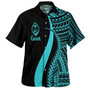 Guam Custom Personalised Hawaiian Shirt Polynesian Tentacle Tribal Pattern