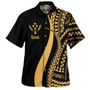 Kosrae Custom Personalised Hawaiian Shirt Micronesian Tentacle Tribal Pattern