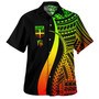Fiji Custom Personalised Hawaiian Shirt Polynesian Tentacle Tribal Pattern