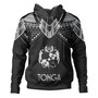 Tonga Custom Personalised Hoodie Tribal Sun Traditional Patterns