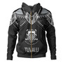 Tuvalu Custom Personalised Hoodie Tribal Sun Traditional Patterns