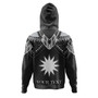 Nauru Custom Personalised Hoodie Tribal Sun Traditional Patterns