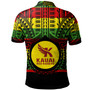 Hawaii Polo Shirt Kauai High School Reggae Color Polynesian