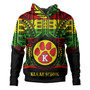 Hawaii Hoodie Keaʻau High School Reggae Color Polynesian