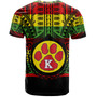 Hawaii T-Shirt Keaʻau High School Reggae Color Polynesian