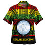 Hawaii Hawaiian Shirt Kealakehe High School Reggae Color Polynesian