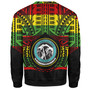 Hawaii Sweatshirt King Kekaulike High School Reggae Color Polynesian